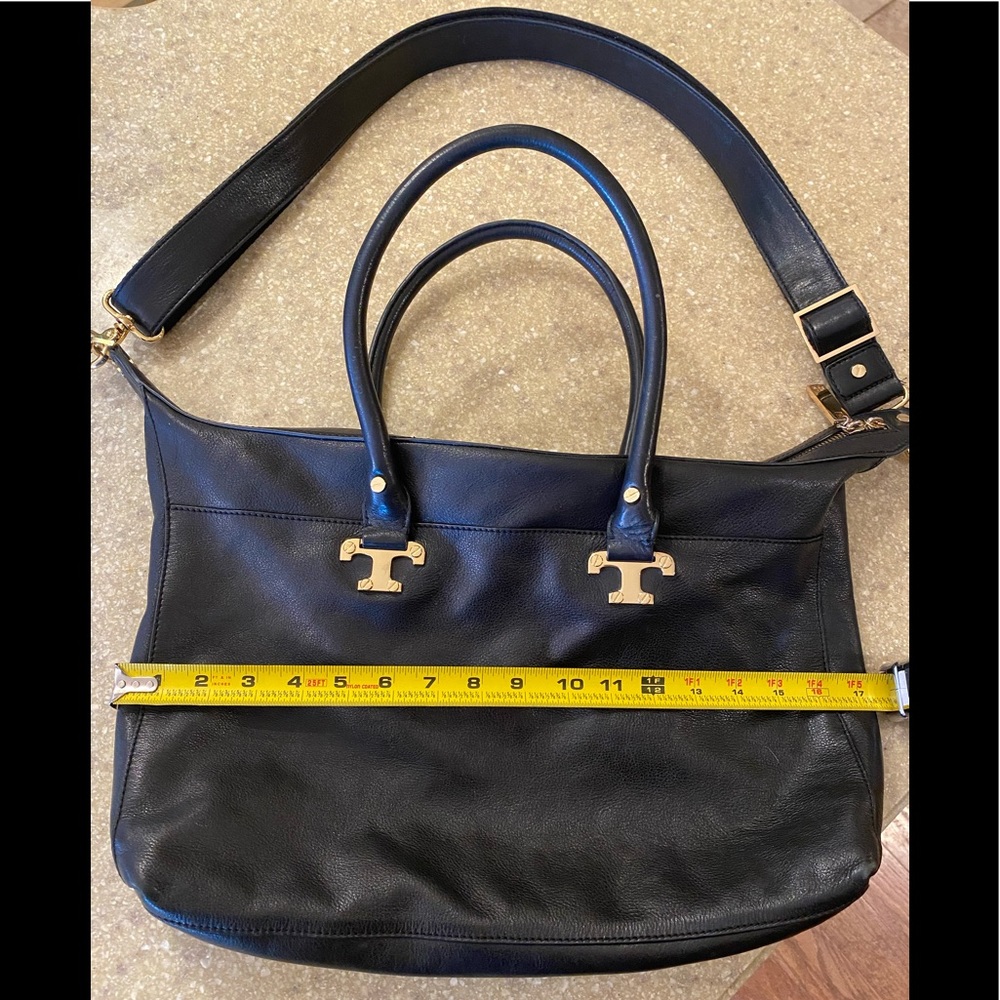 ⭐️Tory Burch Black Leather bag⭐️ - Picture 3 of 9